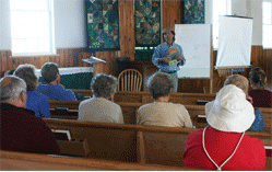 Photo of composting seminar