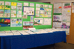 Photo of Baywood School kids' art